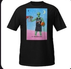 El Wembalien loteria tee